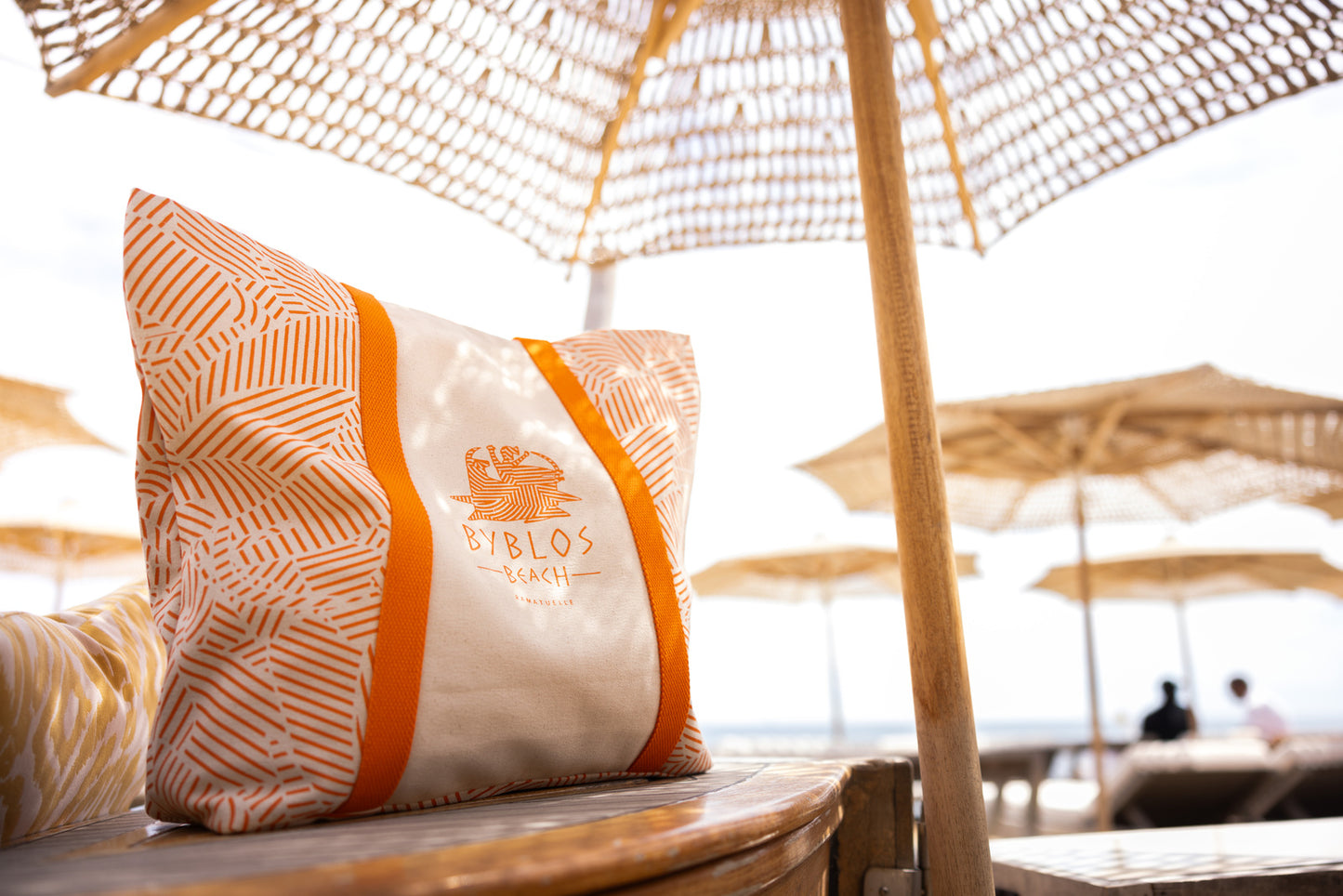 BYBLOS BEACH TOTE BAG