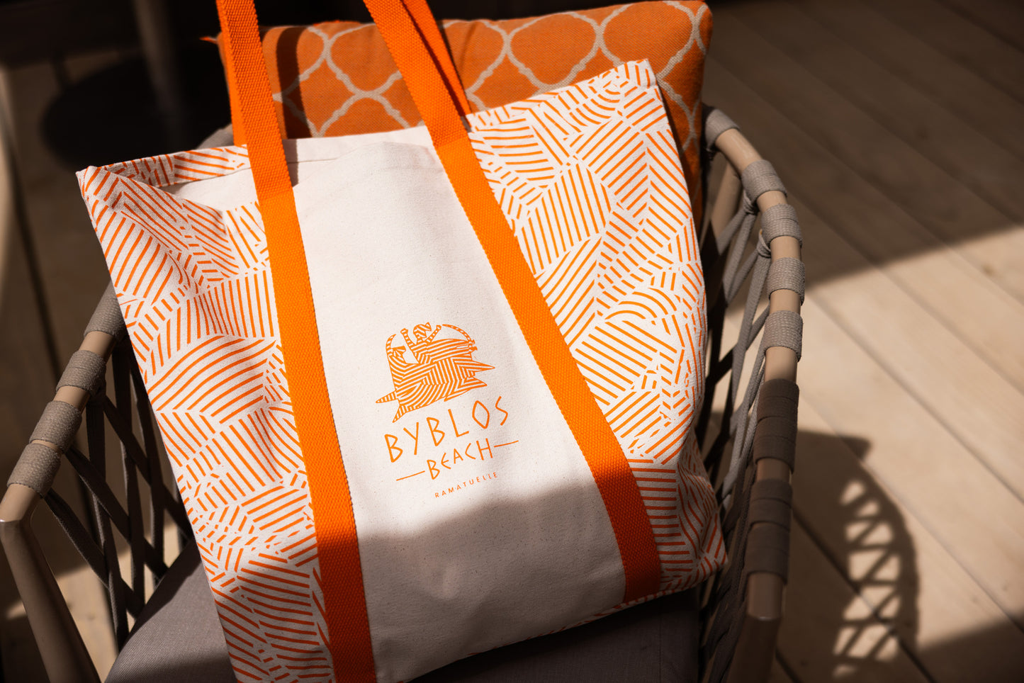 BYBLOS BEACH TOTE BAG