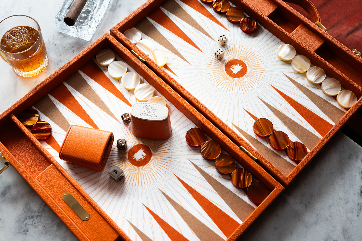 A luxury Byblos Backgammon