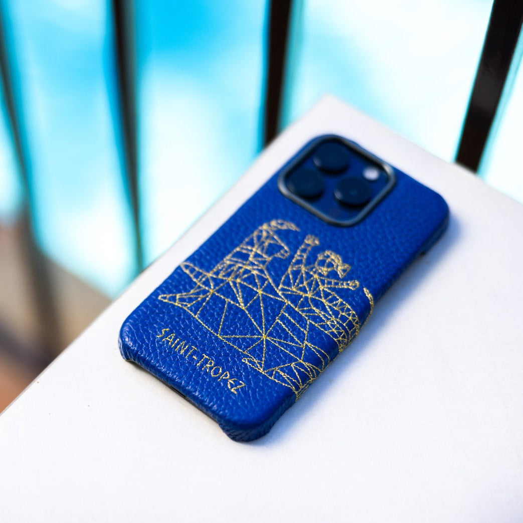 Byblos iPhone cases, in calfskin