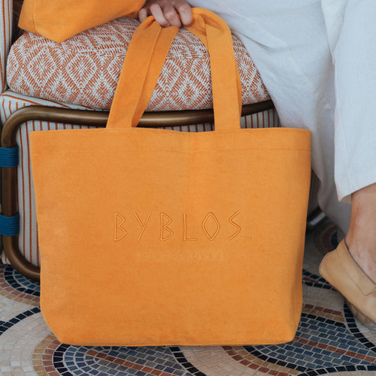 SAC CABAS EN ÉPONGE BYBLOS
